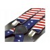 Bretele dama, model American Flag 